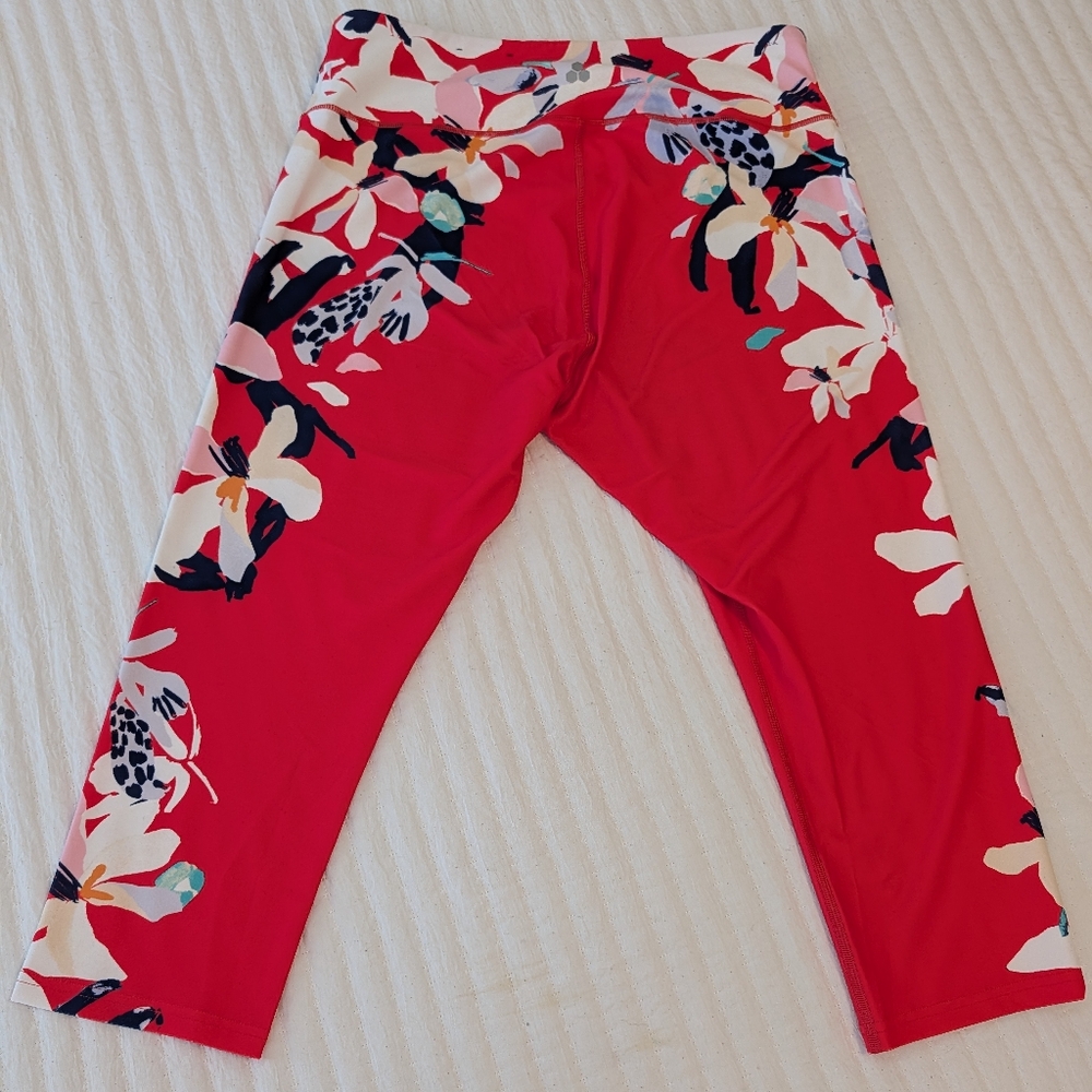 Women's Tek Gear Floral Cropped Leggings
